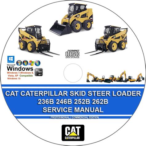 cat 236 skid steer service manual|caterpillar 236b for sale.